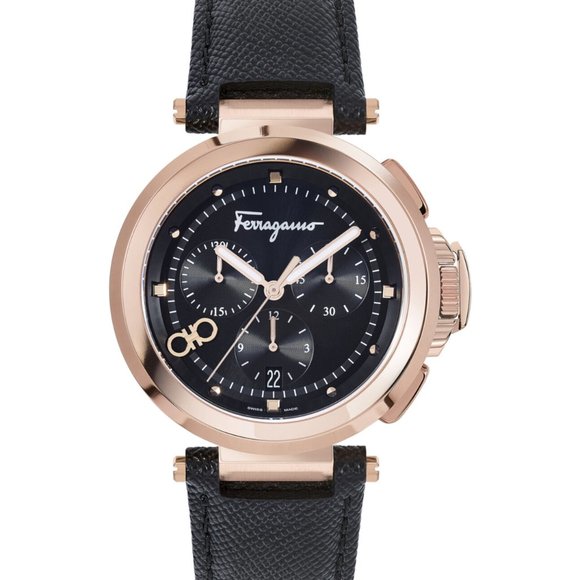 Salvatore Ferragamo Rose Gold Womens Watch